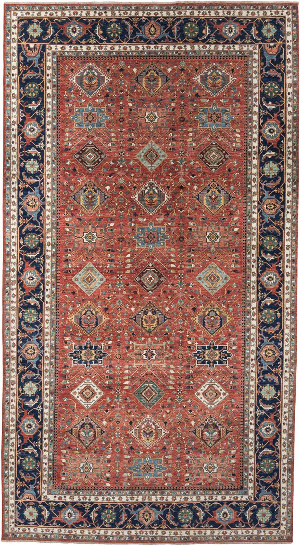 Afghan Karaja Handwoven Tribal Rug