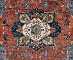 53580_BTR002A-Heriz_Handwoven_Tribal_Rug-8'0''x9'5''-Afghanistan-1-Center