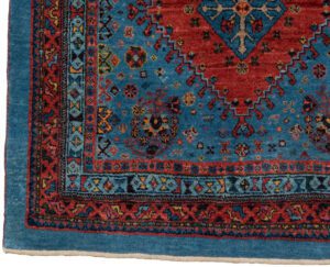 53583_NVA001A-Persian_Qashqai_Ultimate_Village_Rug-2'8''x2'11''-Iran-1-Border