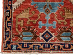 53589_BTR020A-Lotto_Oushak_Handwoven_Tribal_Rug-1'11''x3'0''-Afghanistan-1-Border