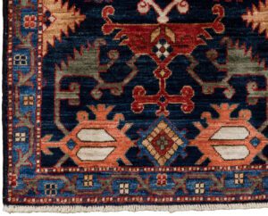 53591_BTR020A-Lotto_Oushak_Handwoven_Tribal_Rug-2'0''x3'1''-Afghanistan-1-Border