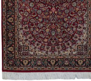 29312-Isfahan_Ultra_Fine_Handwoven_Traditional_Rug-3'0''x5'0''-Pakistan-1-Border