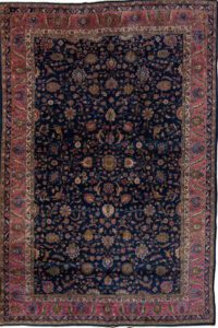 Antique Persian Sarouk Handwoven Rug