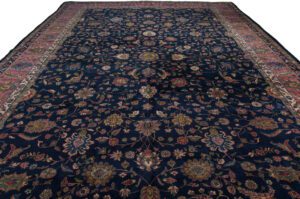 Antique Persian Sarouk Handwoven Rug