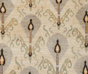 36461-Ikat_Fine_Luxe_Textile_Handwoven_Rug-3'1''x3'8''-Afghanistan-1-Center