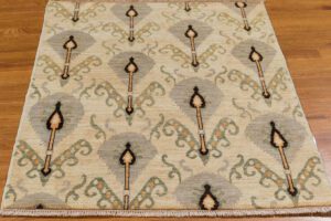 36461-Ikat_Fine_Luxe_Textile_Handwoven_Rug-3'1''x3'8''-Afghanistan-8