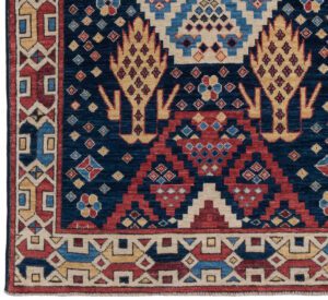 38552-Kurdish_Luxe_Tribal_Handwoven_Rug-3'2''x5'6''-Afghanistan-1-Border