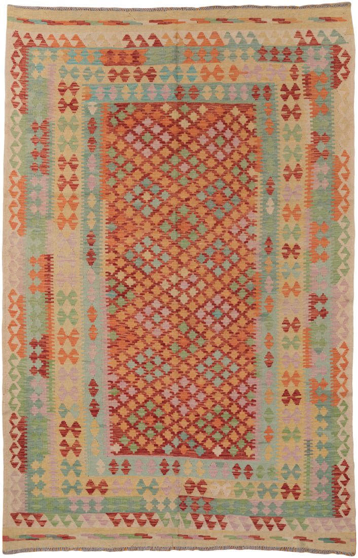 Afghan Maimana Kilim Handwoven Rug