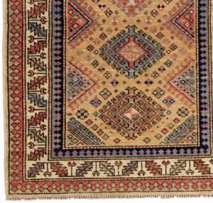 47872_NVA533A-Shirvan _Fine_Antique_Reproduction_Handwoven_Rug-2'11''x5'2''-Afghanistan-1-Border