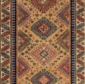 47872_NVA533A-Shirvan _Fine_Antique_Reproduction_Handwoven_Rug-2'11''x5'2''-Afghanistan-1-Center