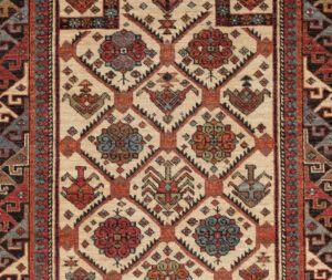 Afghan Shirvan Handwoven Tribal Rug