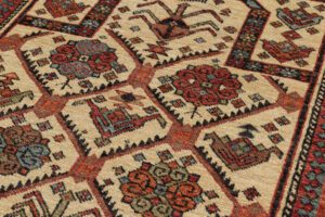 47876_NVA537A-Shirvan_Fine_Antique_Reproduction_Handwoven_Rug-3'5''x4'9''-Afghanistan-9