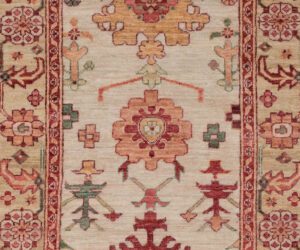 44881-Oushak_Luxe_Tribal_Handwoven_Rug-3'1''x4'10''-Afghanistan-1-Center