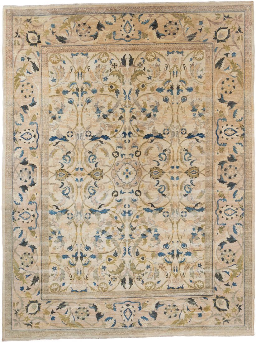 Afghan Polonaise Transitional Handwoven Tribal Rug