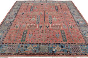 Afghan Bakshaish Willow Handwoven Tribal Rug