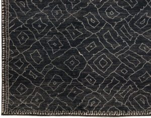 53624_UMD501A-Nalah_Fine_Afghan_Moroccan_Black_Cream_Handwoven_Rug-10'0''x13'7''-Afghanistan-1-Border