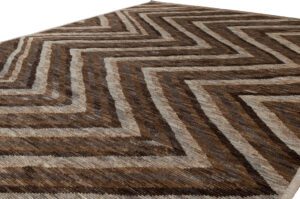 Chic Afghan Moroccan Handwoven Rug