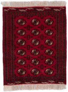 Turkmen Bokara Vintage Handwoven Rug