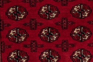22142-Turkmen_Bokara_Fine_Vintage_Handwoven_Rug-2'10''x3'6''-Turkmenistan-13