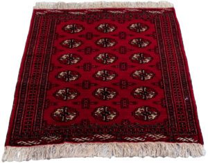 Turkmen Bokara Vintage Handwoven Rug