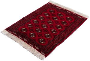 Turkmen Bokara Vintage Handwoven Rug