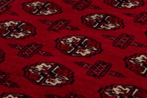 22142-Turkmen_Bokara_Fine_Vintage_Handwoven_Rug-2'10''x3'6''-Turkmenistan-5