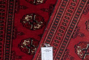 22142-Turkmen_Bokara_Fine_Vintage_Handwoven_Rug-2'10''x3'6''-Turkmenistan-9