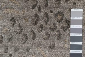 37519-Fine_Tibetan_Diamondback_Grey_Himalayan_Wool_Silk_Rug-6'0''x9'1''-Nepal-9