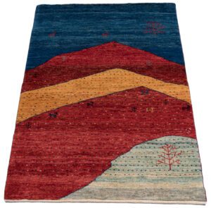 Persian Kashkuli Handwoven Gabbeh Rug