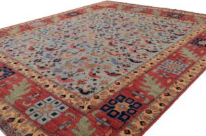 Afghan Qashqai Handwoven Tribal Rug