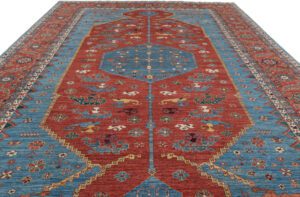 Afghan Bakshaish Handwoven Tribal Rug