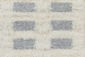 LHD001A-Andes_Dulcet_Snow_Gray_Alpaca_Merino_Boucle_and_Hair_Handwoven_Rug-1'0''x1'0''-Peru-2