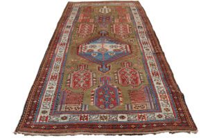 Antique Karabagh Handwoven Rug