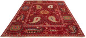 Suzani Handwoven Textile Rug