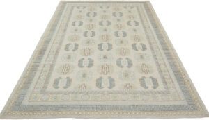 Khotan Exquisite Antique Reproduction Handwoven Rug