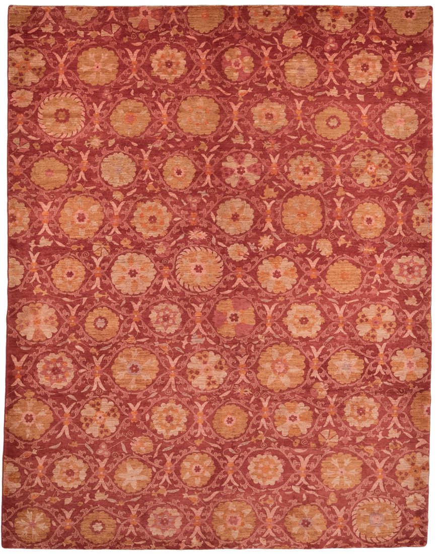 Suzani Handwoven Textile Rug