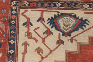 39428-Serapi_Fine_Antique_Reproduction_Handwoven_Rug-11'5''x13'4''-Afghanistan-17