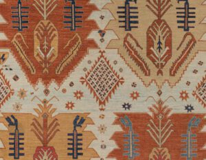 40004_NVA502A-Bakshaish_Shields_Fine_Antique_Reproduction_Handwoven_Rug-9'0''x10'0''-Afghanistan-1-Center