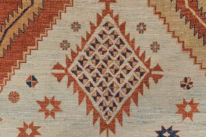 40004_NVA502A-Bakshaish_Shields_Fine_Antique_Reproduction_Handwoven_Rug-9'0''x10'0''-Afghanistan-7