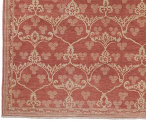 48637_NVA528A-Ottoman_Terracotta_Very_Fine_Antique_Reproduction_Rug-8'0''x10'1''-Afghanistan-1-Border