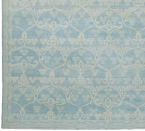 49602_NVA528B-Antique_Reproduction_Very_Fine_Ottoman_Light_Blue_Wool_Rug-10'1''x13'11''-Afghanistan-1-Border
