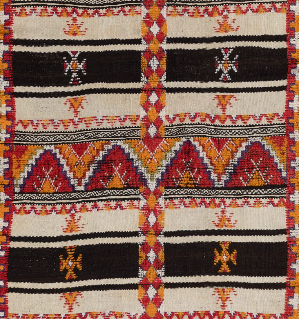 Moroccan Vintage Handwoven Tribal Rug - Kebabian's Rugs