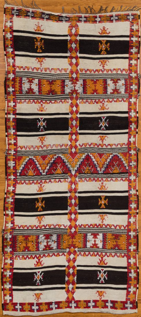 Moroccan Vintage Tribal Rug