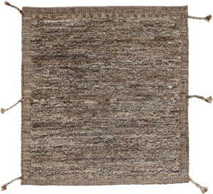 Afghan Moroccan Handwoven Modern Undyed Wool Rug