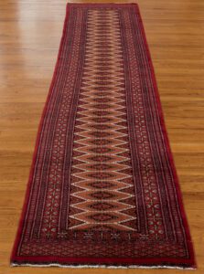 Jaldar Bokara Vintage Handwoven Rug