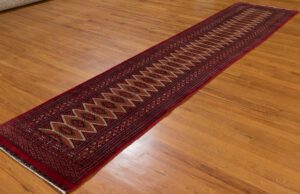 Jaldar Bokara Vintage Handwoven Rug