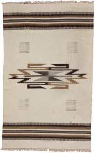 54004_ESTNAM8-Trujillo's_Native_American_Vintage_Flatweave_Rug-4'5''x7'0''-North America-1-BACK
