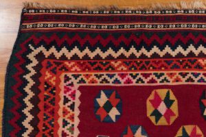 21009-Antique_Southwest_Persian_Qashqai_Kilim_Rug-5'0''x8'0''-Persia-17
