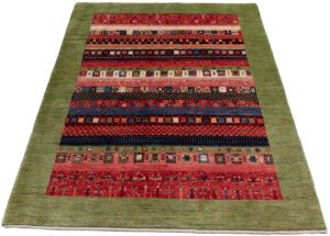 Persian Kashkuli Gabbeh Handwoven Rug