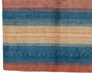 38040-Persian_Kashkuli_Ultimate_Gabbeh_Rug-4'2''x6'7''-Iran-1-Border